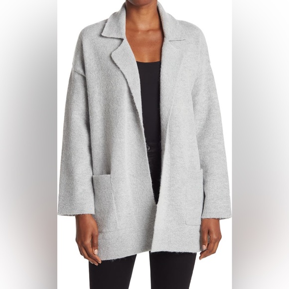 Thread and supply Sweaters - Thread and supply white gray open front cardigan coat women’s size small